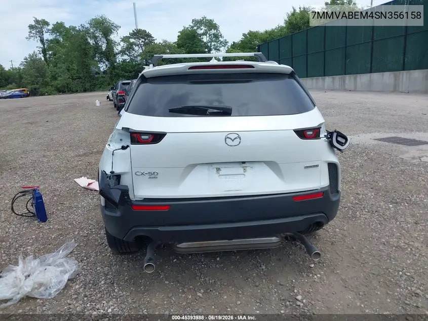 2025 Mazda Cx-50 2.5 S Premium Plus Package VIN: 7MMVABEM4SN356158 Lot: 45393988