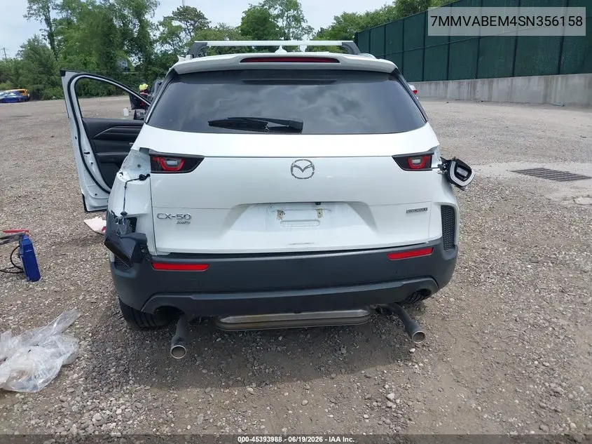 2025 Mazda Cx-50 2.5 S Premium Plus Package VIN: 7MMVABEM4SN356158 Lot: 45393988