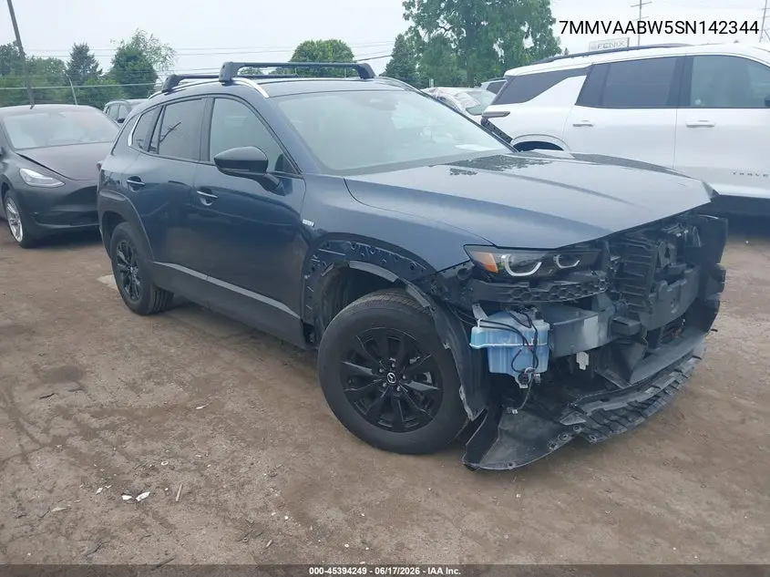 2025 Mazda Cx-50 Hybrid Preferred Package VIN: 7MMVAABW5SN142344 Lot: 45394249