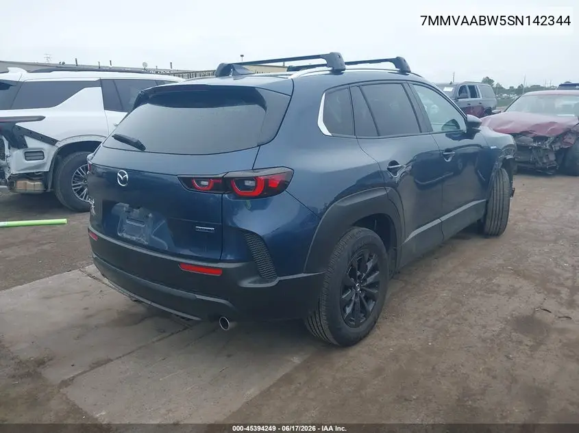 2025 Mazda Cx-50 Hybrid Preferred Package VIN: 7MMVAABW5SN142344 Lot: 45394249