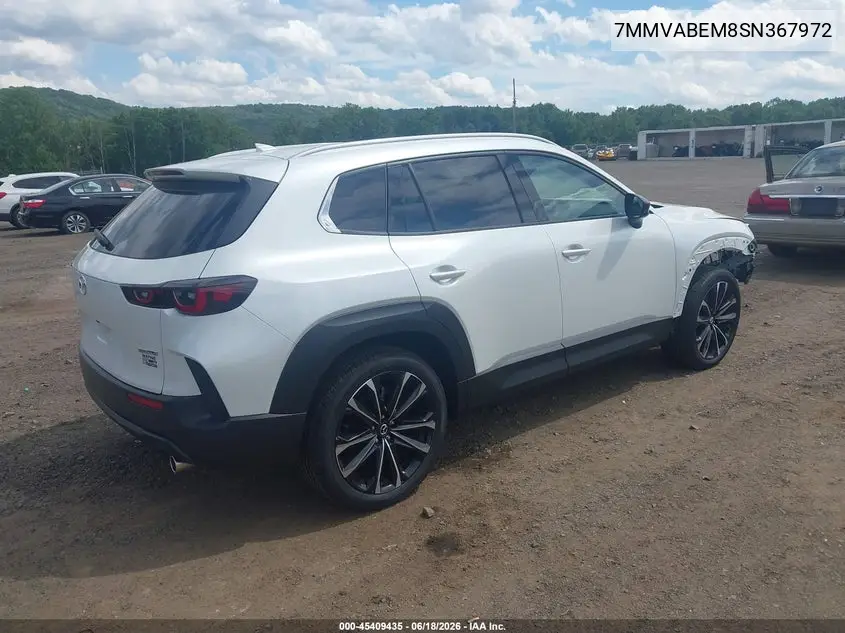 2025 Mazda Cx-50 2.5 S Premium Plus Package VIN: 7MMVABEM8SN367972 Lot: 45409435