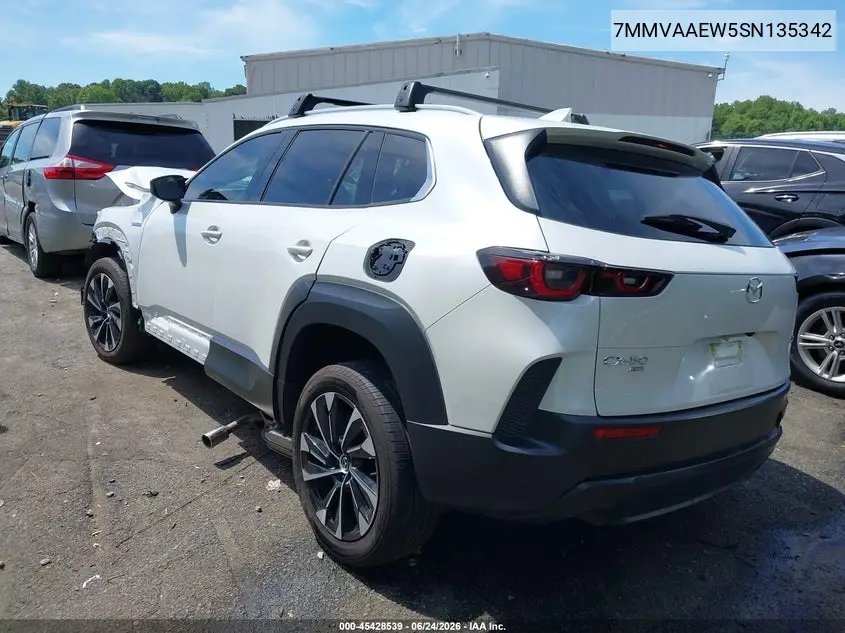 2025 Mazda Cx-50 Hybrid Premium Plus Package VIN: 7MMVAAEW5SN135342 Lot: 45428539