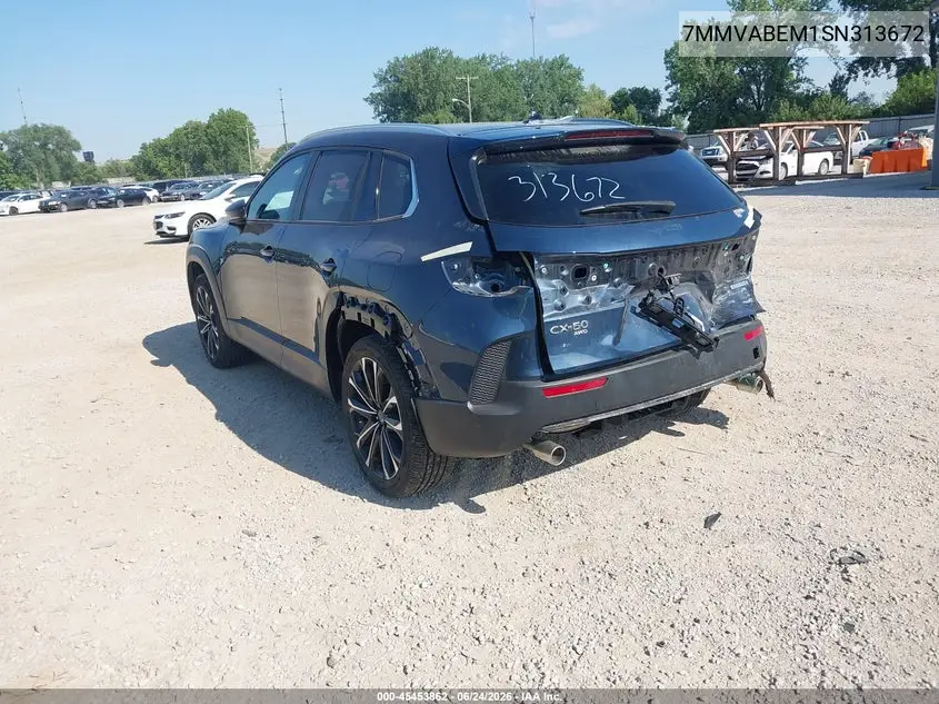 2025 Mazda Cx-50 2.5 S Premium Plus Package VIN: 7MMVABEM1SN313672 Lot: 45453862