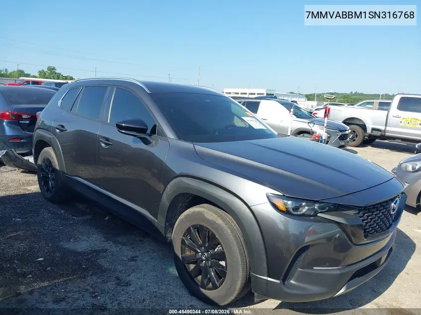 2025 Mazda Cx-50 2.5 S Preferred Package VIN: 7MMVABBM1SN316768 Lot: 45490344