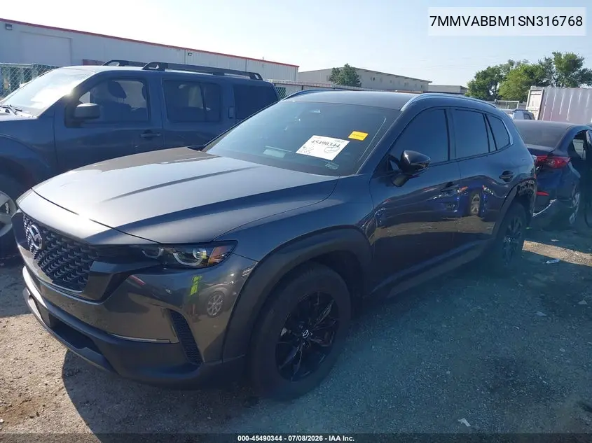 2025 Mazda Cx-50 2.5 S Preferred Package VIN: 7MMVABBM1SN316768 Lot: 45490344