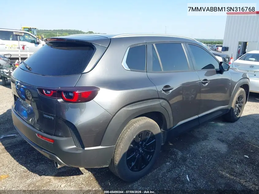 2025 Mazda Cx-50 2.5 S Preferred Package VIN: 7MMVABBM1SN316768 Lot: 45490344