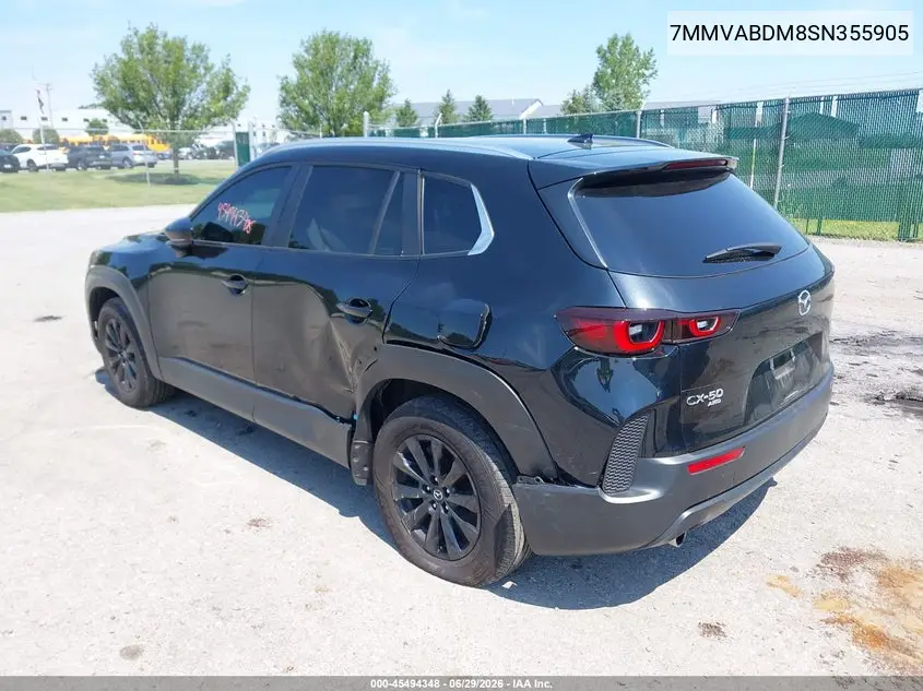 2025 Mazda Cx-50 2.5 S Premium Package VIN: 7MMVABDM8SN355905 Lot: 45494348