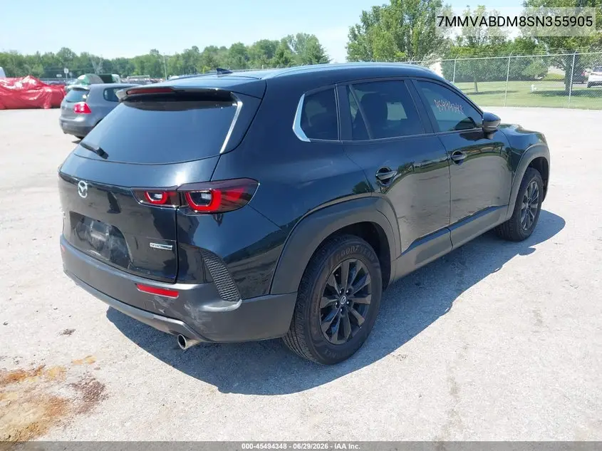 2025 Mazda Cx-50 2.5 S Premium Package VIN: 7MMVABDM8SN355905 Lot: 45494348