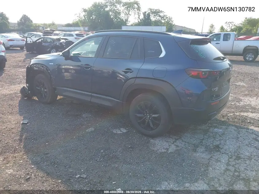 2025 Mazda Cx-50 Hybrid Premium Package VIN: 7MMVAADW6SN130782 Lot: 45502086