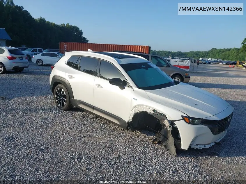 2025 Mazda Cx-50 Hybrid Premium Plus Package VIN: 7MMVAAEWXSN142366 Lot: 45515790