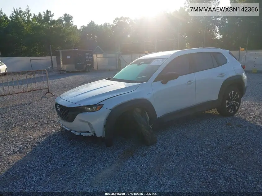2025 Mazda Cx-50 Hybrid Premium Plus Package VIN: 7MMVAAEWXSN142366 Lot: 45515790