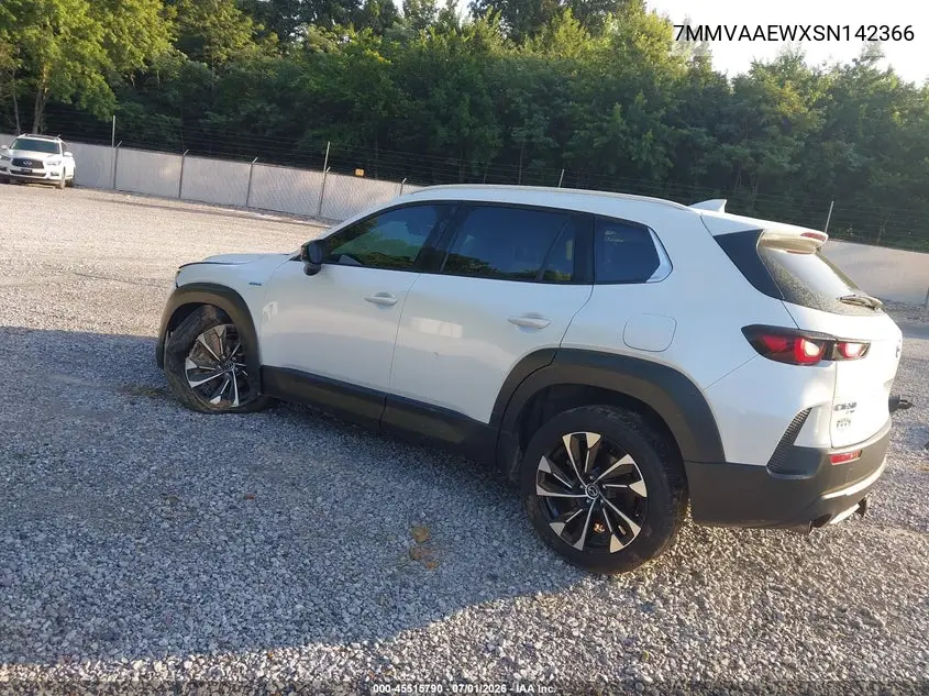 2025 Mazda Cx-50 Hybrid Premium Plus Package VIN: 7MMVAAEWXSN142366 Lot: 45515790