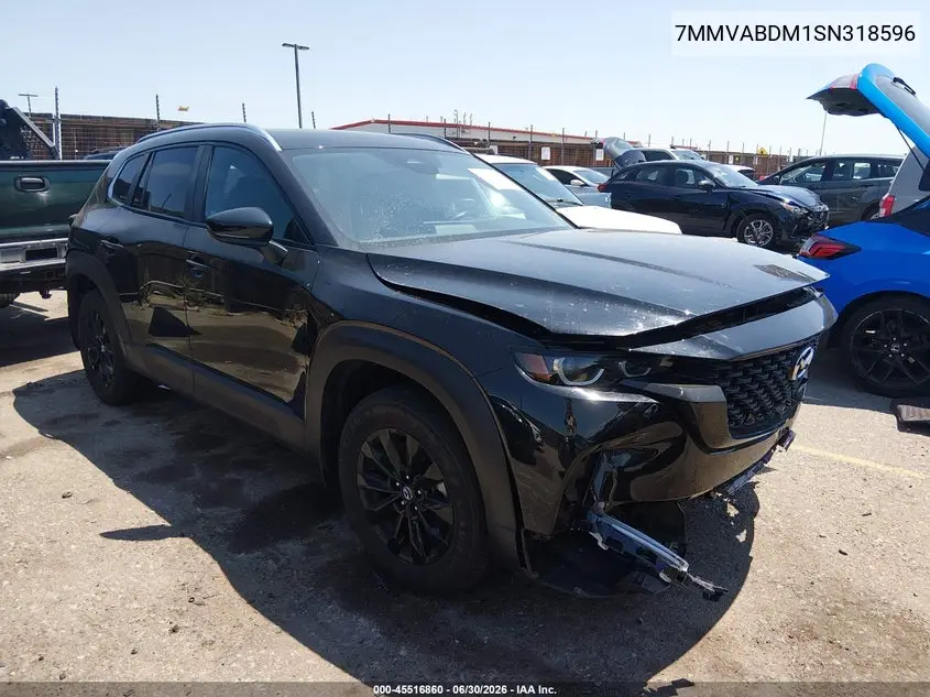 2025 Mazda Cx-50 2.5 S Premium Package VIN: 7MMVABDM1SN318596 Lot: 45516860