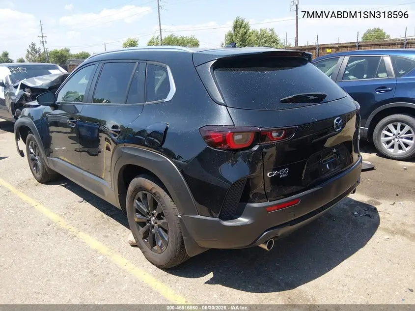 2025 Mazda Cx-50 2.5 S Premium Package VIN: 7MMVABDM1SN318596 Lot: 45516860