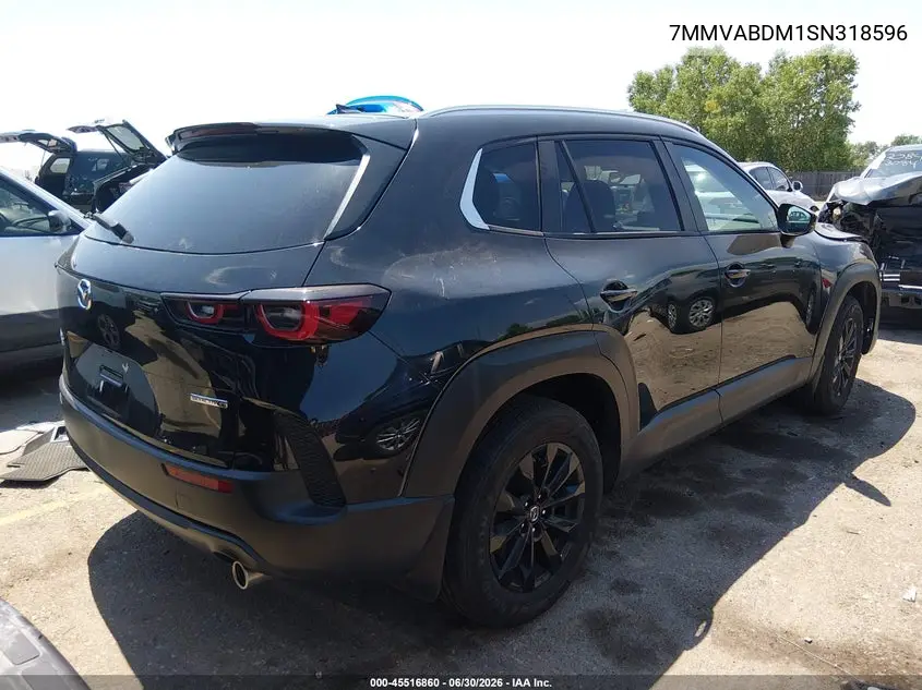 2025 Mazda Cx-50 2.5 S Premium Package VIN: 7MMVABDM1SN318596 Lot: 45516860