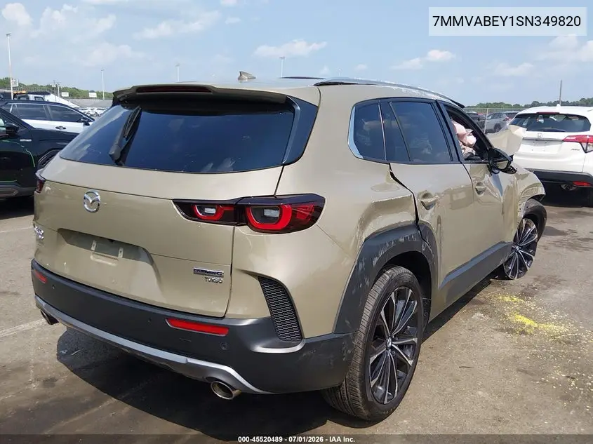 2025 Mazda Cx-50 2.5 Turbo Premium Plus Package VIN: 7MMVABEY1SN349820 Lot: 45520489
