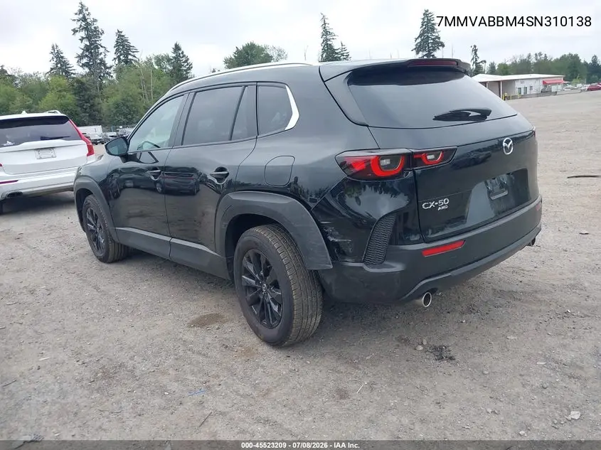 2025 Mazda Cx-50 2.5 S Preferred Package VIN: 7MMVABBM4SN310138 Lot: 45523209