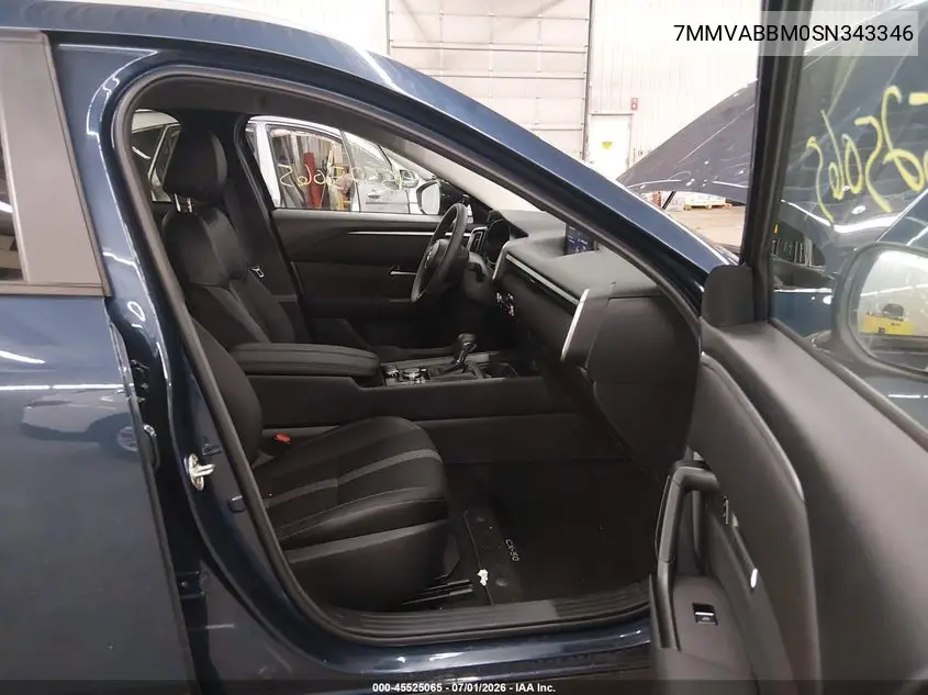 2025 Mazda Cx-50 2.5 S Preferred Package VIN: 7MMVABBM0SN343346 Lot: 45525065