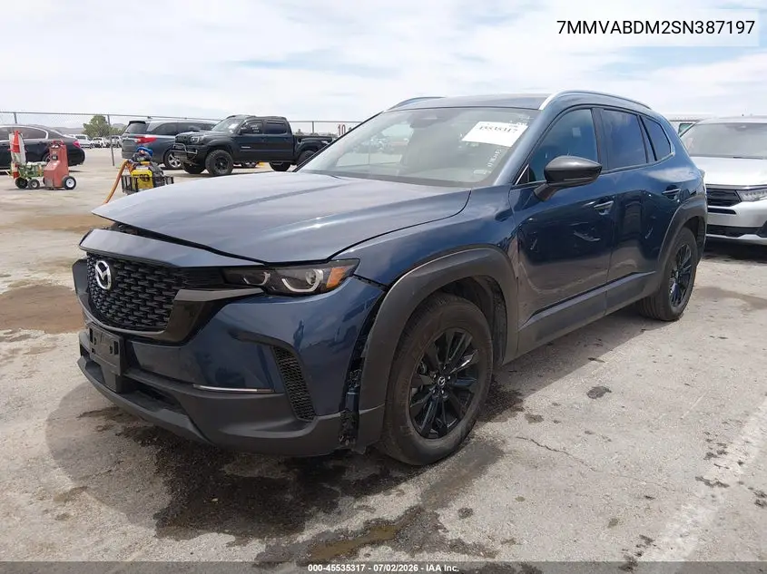 2025 Mazda Cx-50 2.5 S Premium Package VIN: 7MMVABDM2SN387197 Lot: 45535317