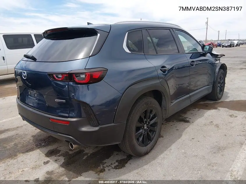 2025 Mazda Cx-50 2.5 S Premium Package VIN: 7MMVABDM2SN387197 Lot: 45535317