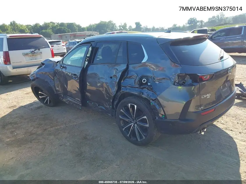 2025 Mazda Cx-50 2.5 S Premium Plus Package VIN: 7MMVABEM9SN375014 Lot: 45565735