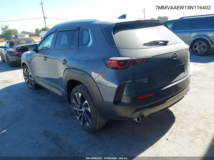 2025 Mazda Cx-50 Hybrid Premium Plus Package VIN: 7MMVAAEW1SN116402 Lot: 45582282