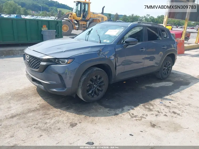 2025 Mazda Cx-50 2.5 S Premium Package VIN: 7MMVABDMXSN309783 Lot: 45627536