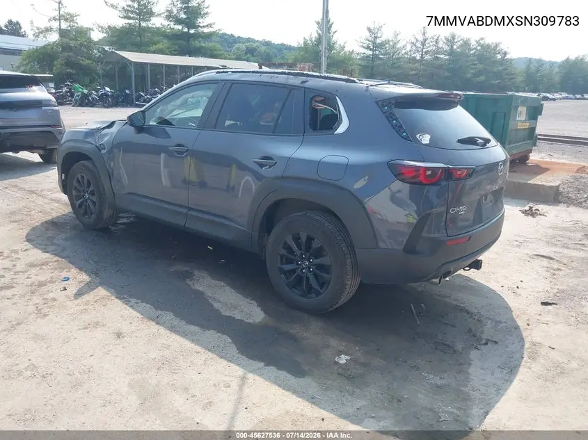 2025 Mazda Cx-50 2.5 S Premium Package VIN: 7MMVABDMXSN309783 Lot: 45627536