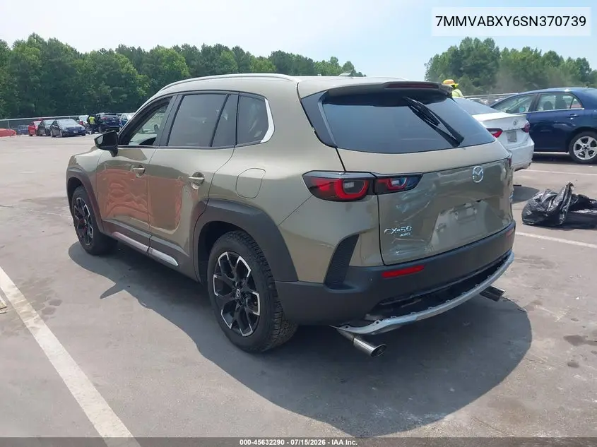 2025 Mazda Cx-50 2.5 Turbo Meridian Edition VIN: 7MMVABXY6SN370739 Lot: 45632290