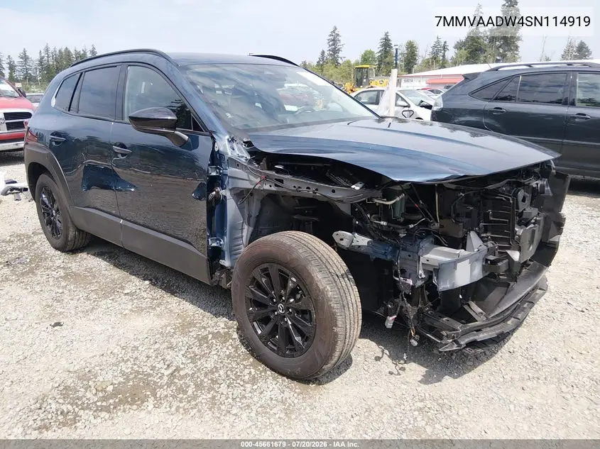 2025 Mazda Cx-50 Hybrid Premium Package VIN: 7MMVAADW4SN114919 Lot: 45661679