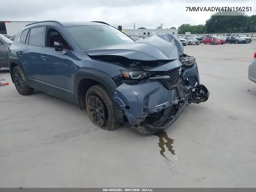 2026 Mazda Cx-50 Hybrid Premium VIN: 7MMVAADW4TN156251 Lot: 45252292