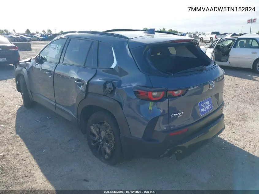 2026 Mazda Cx-50 Hybrid Premium VIN: 7MMVAADW5TN152824 Lot: 45332696