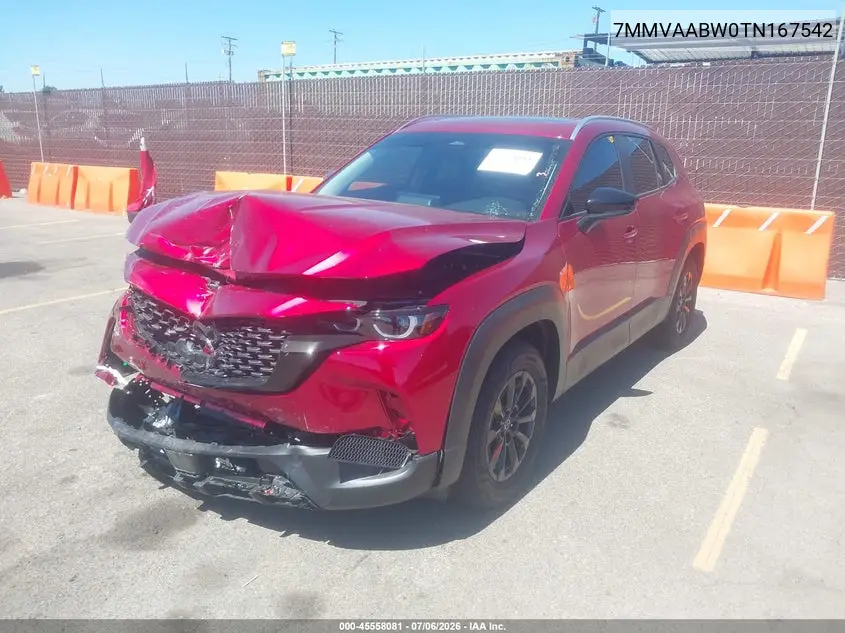 2026 Mazda Cx-50 Hybrid Preferred VIN: 7MMVAABW0TN167542 Lot: 45558081