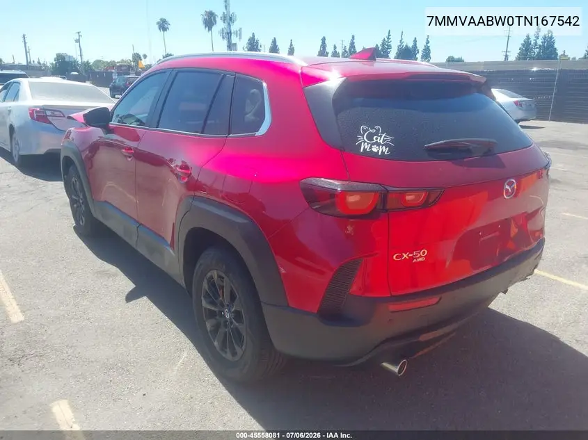 2026 Mazda Cx-50 Hybrid Preferred VIN: 7MMVAABW0TN167542 Lot: 45558081