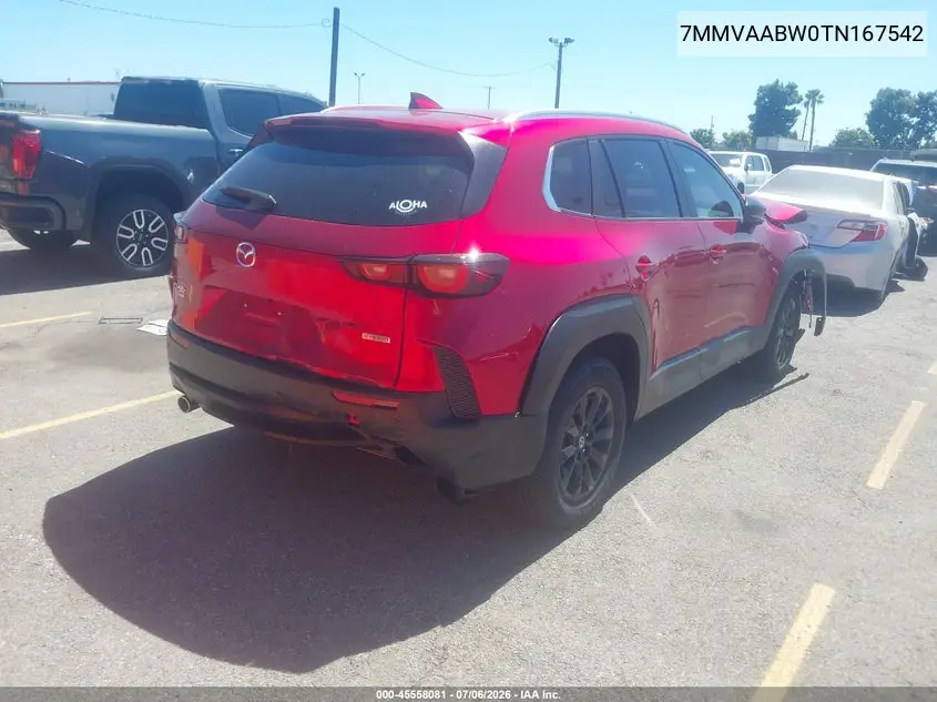 2026 Mazda Cx-50 Hybrid Preferred VIN: 7MMVAABW0TN167542 Lot: 45558081