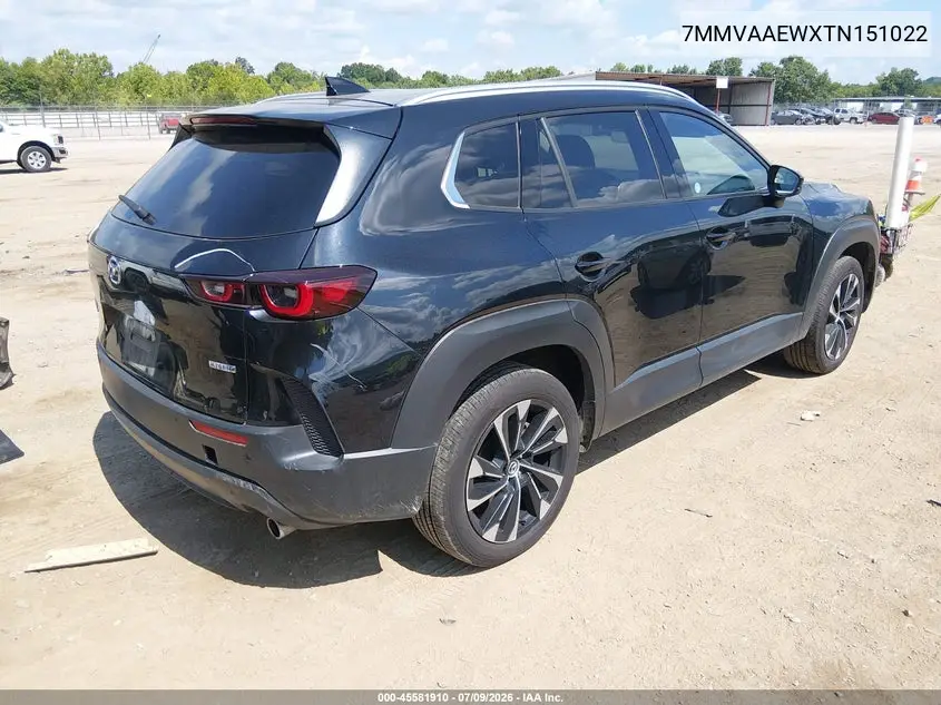 2026 Mazda Cx-50 Hybrid Premium Plus VIN: 7MMVAAEWXTN151022 Lot: 45581910