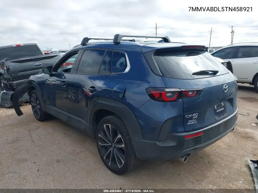 2026 Mazda Cx-50 2.5 S Premium VIN: 7MMVABDL5TN458921 Lot: 45634607