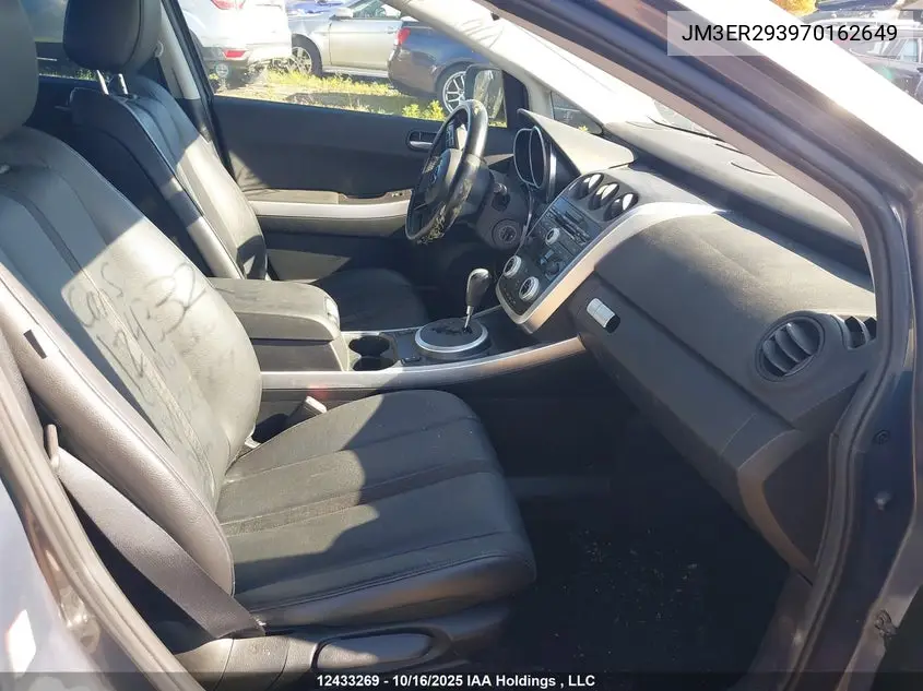 2007 Mazda Cx-7 Gs/Gt VIN: JM3ER293970162649 Lot: 12433269