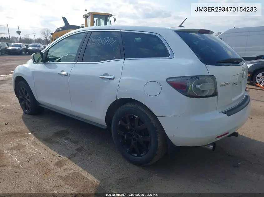 2007 Mazda Cx-7 Grand Touring VIN: JM3ER293470154233 Lot: 44794707
