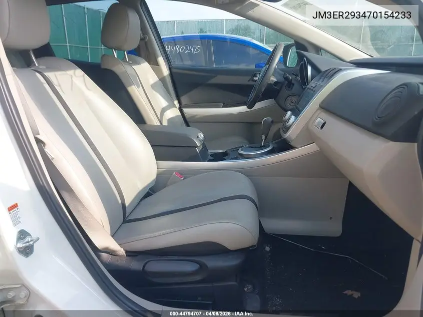 2007 Mazda Cx-7 Grand Touring VIN: JM3ER293470154233 Lot: 44794707