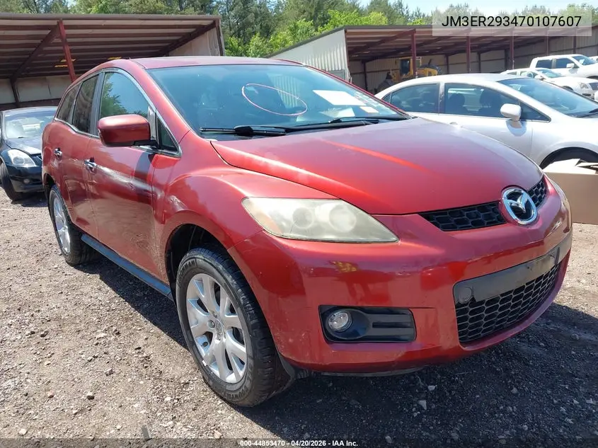 2007 Mazda Cx-7 Grand Touring VIN: JM3ER293470107607 Lot: 44853470