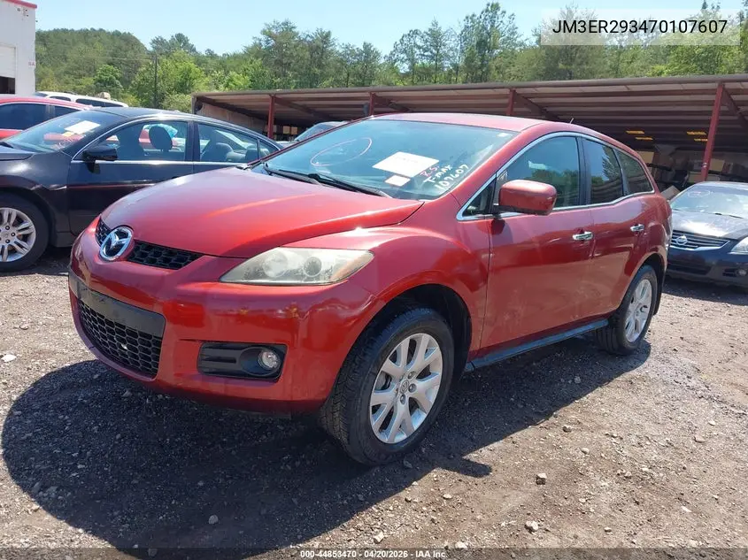 2007 Mazda Cx-7 Grand Touring VIN: JM3ER293470107607 Lot: 44853470