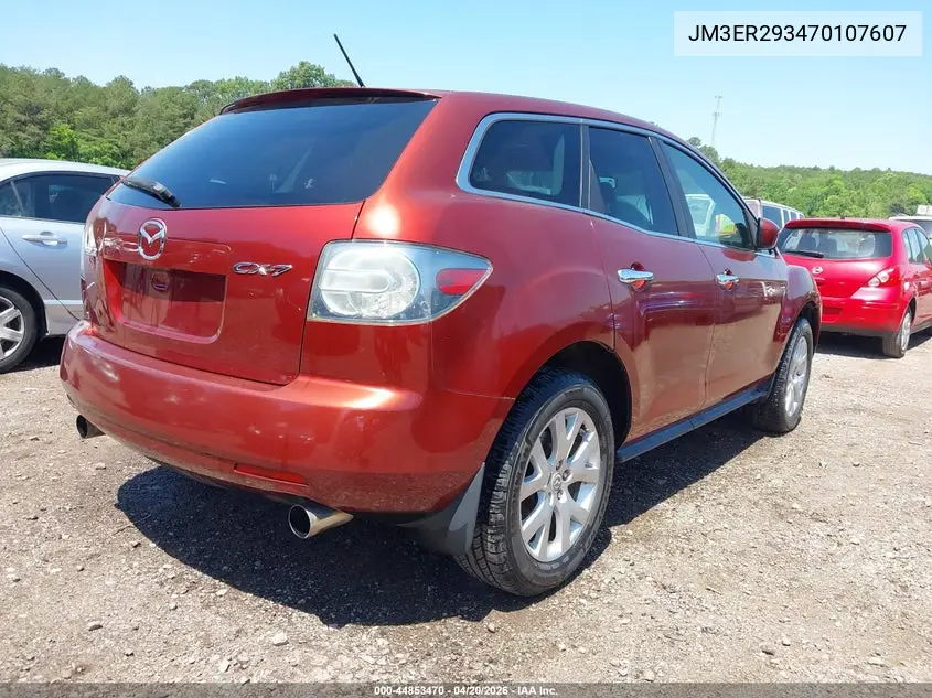 2007 Mazda Cx-7 Grand Touring VIN: JM3ER293470107607 Lot: 44853470