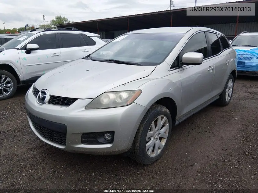 2007 Mazda Cx-7 Sport VIN: JM3ER293X70160313 Lot: 44997497