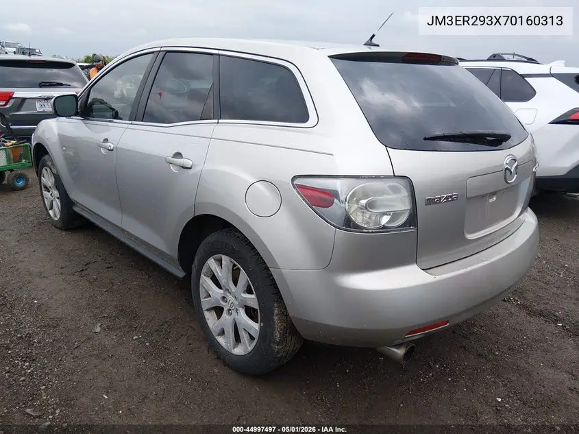 2007 Mazda Cx-7 Sport VIN: JM3ER293X70160313 Lot: 44997497