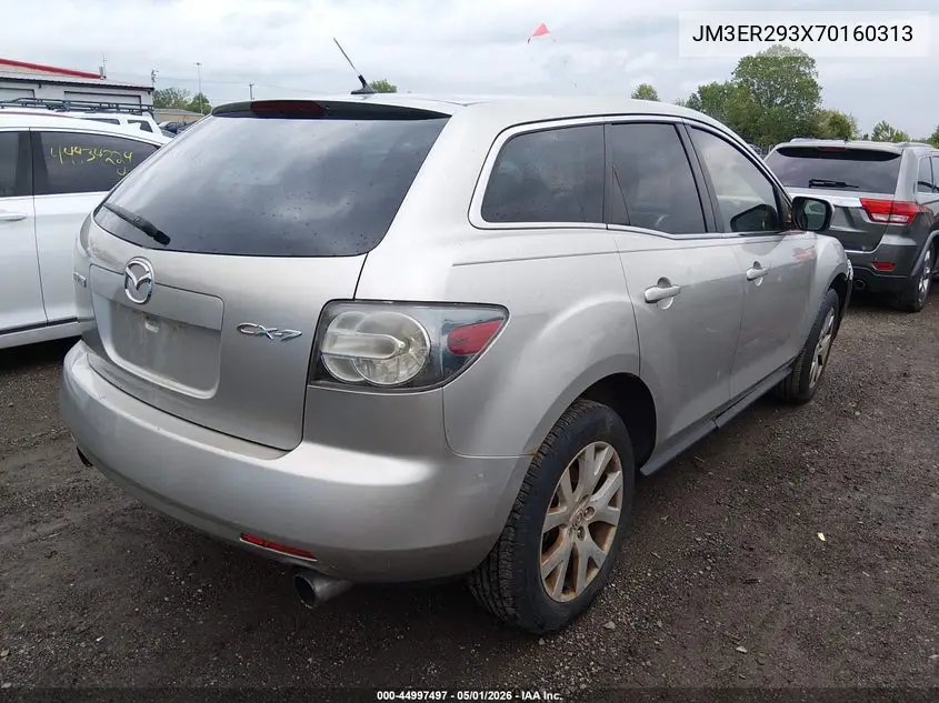 2007 Mazda Cx-7 Sport VIN: JM3ER293X70160313 Lot: 44997497