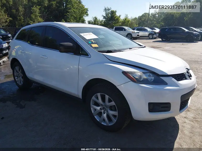 2007 Mazda Cx-7 Sport VIN: JM3ER293170111887 Lot: 45177151