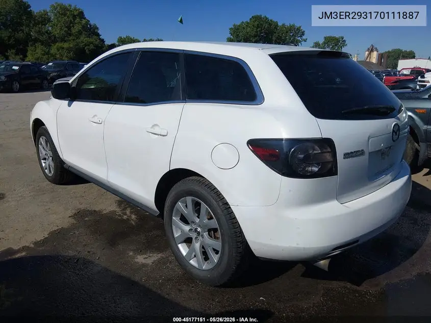 2007 Mazda Cx-7 Sport VIN: JM3ER293170111887 Lot: 45177151