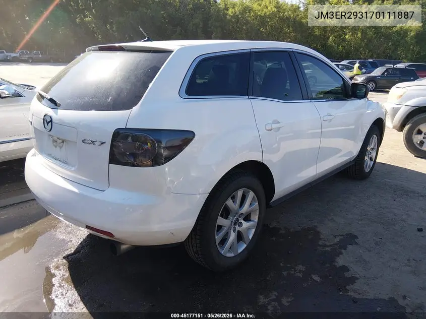 2007 Mazda Cx-7 Sport VIN: JM3ER293170111887 Lot: 45177151
