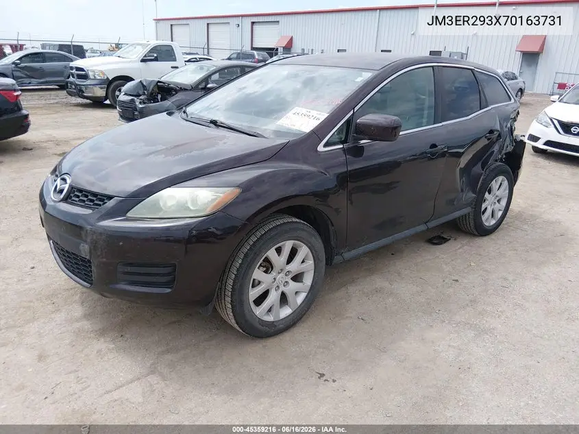 2007 Mazda Cx-7 Sport VIN: JM3ER293X70163731 Lot: 45359216